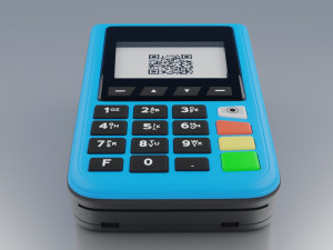 pos payment terminal 3D Модель