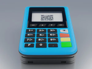 terminal de paiement pos Modèle 3D