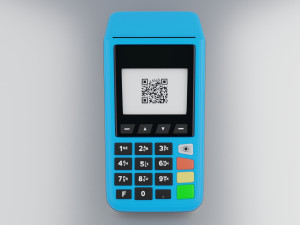 pos payment terminal 3D Модель