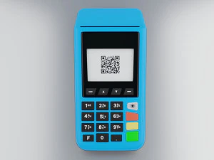 terminal de paiement pos Modèle 3D