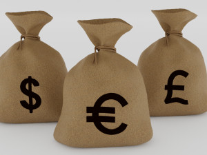 money bag 3Dモデル