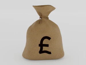 bolsa de dinheiro Modelo 3D