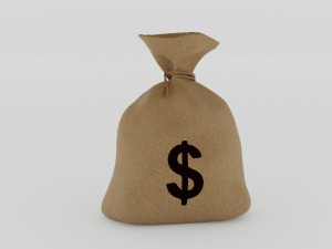 money bag 3D Модель