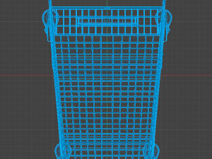 shopping cart 3D 模型