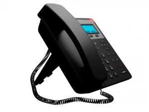 사무실 전화 3D 모델