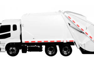 कचरा ट्रक 3D मॉडल