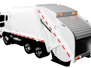 trash truck 3D Model