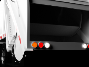 trash truck 3D 모델