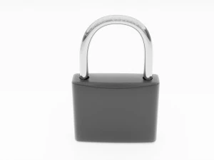 3 sets of padlocks 3D Model