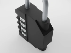 3 sets of padlocks 3D Model
