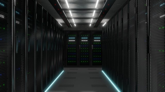 data center server 3D-Modell .c4d .max .obj .3ds .fbx .stl .blend 
