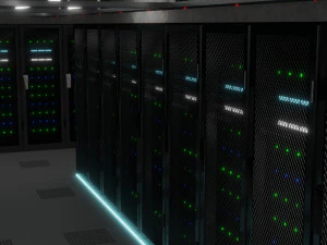 data center server 3D Model