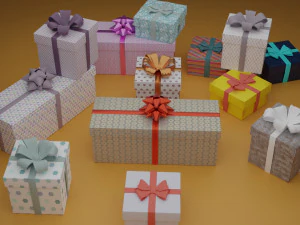 geschenkdozen 3D Model