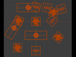 gift boxes 3D मॉडल