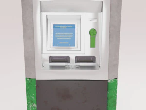 terminal electonock atm Model 3D