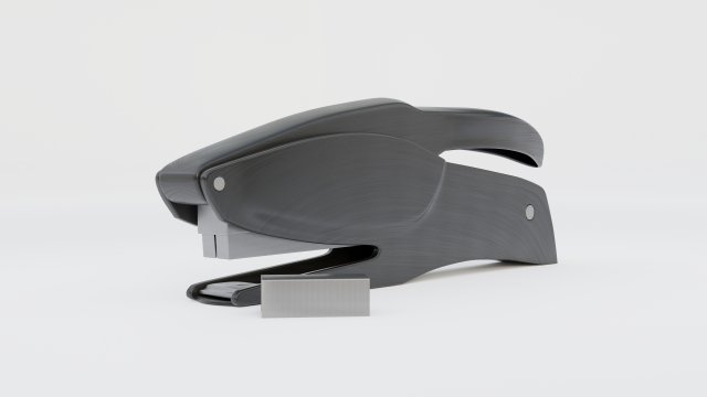 stapler 3D 모델 .c4d .max .obj .3ds .fbx .stl .blend 