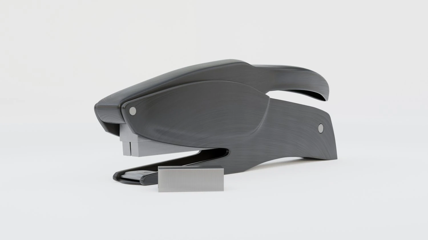 stapler 3D Model .c4d .max .obj .3ds .fbx .stl .blend 