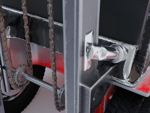 clark s20 53 forklift truck 3D Model