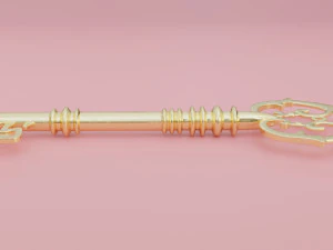 old key 3D Model