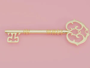 old key 3D Model