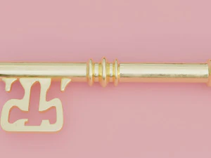 old key 3D Model