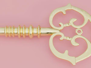 old key 3D Model