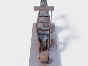 pumpjack for oil extraction Modèle 3D