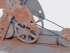 pumpjack for oil extraction Modèle 3D