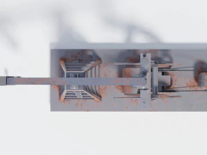 pumpjack for oil extraction 3D Model