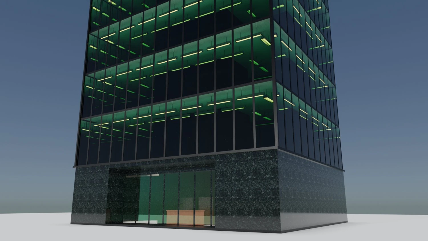 office building 3D Model .c4d .max .obj .3ds .fbx .stl .blend 