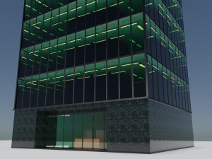 office building Model 3D