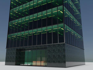 pr&eacute;dio de escrit&oacute;rios Modelo 3D