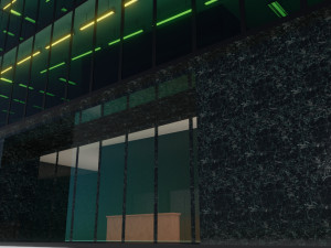 office building Modèle 3D