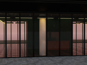 office building Modello 3D