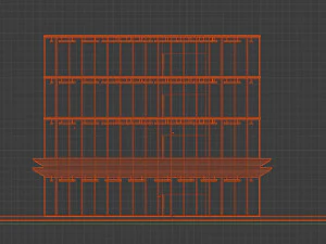 office building 3D Model