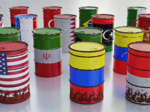 steel drum gas - barrel - tambor de gasolina Model 3D