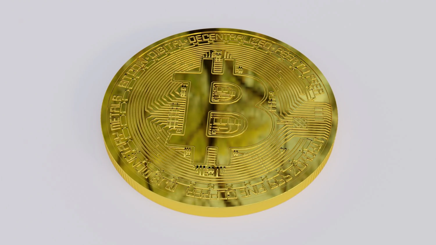 bitcoin 3D Model .c4d .max .obj .3ds .fbx .stl .blend