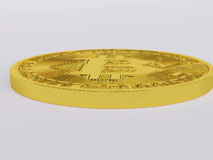 bitcoin 3D Model