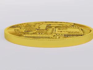 bitcoin 3D Model
