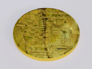 bitcoin 3D Model