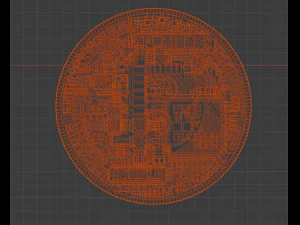 bitcoin 3D Model