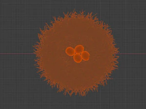 kuş yuvası 3D Model