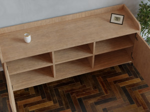 bedroom furniture set 3D Модель