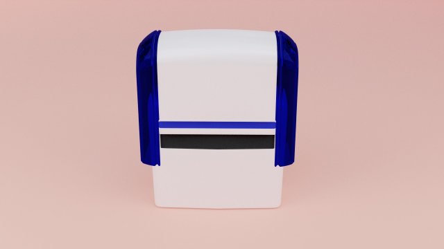 stamp Model 3D .c4d .max .obj .3ds .fbx .stl .blend