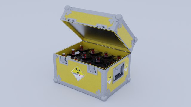 plutonium case bttf Modello 3D .c4d .max .obj .3ds .fbx .stl .blend 