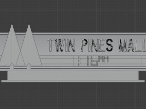 twin pines mall and lone pine mall 3D Model