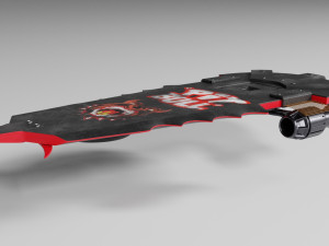 griff tannens pitbull hoverboard 3D Model