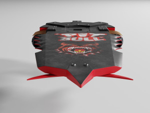 griff tannens pitbull hoverboard 3Dモデル