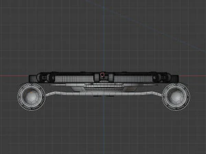 griff tannens pitbull hoverboard 3D Model