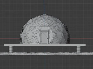 geodesic dome 3D Model